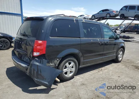 2013 Dodge Grand Caravan Sxt from USA, damaged, VIN 2C4RDGCG2DR655740
